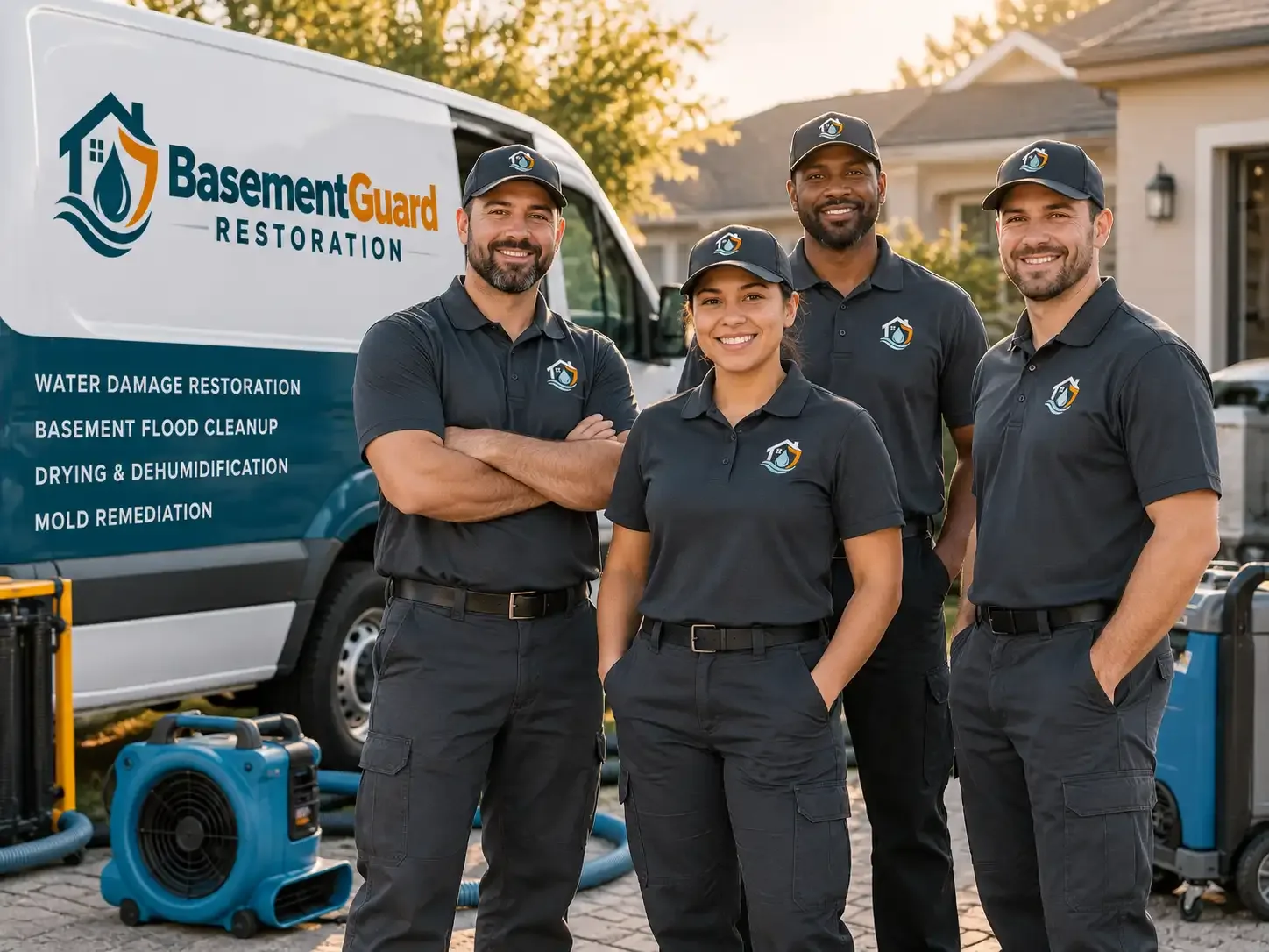 Basement Water Damage Restoration company in Quinton, AL